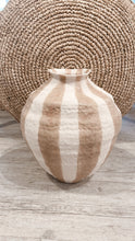 Load image into Gallery viewer, Rayas Ceramic Vase - Taupe
