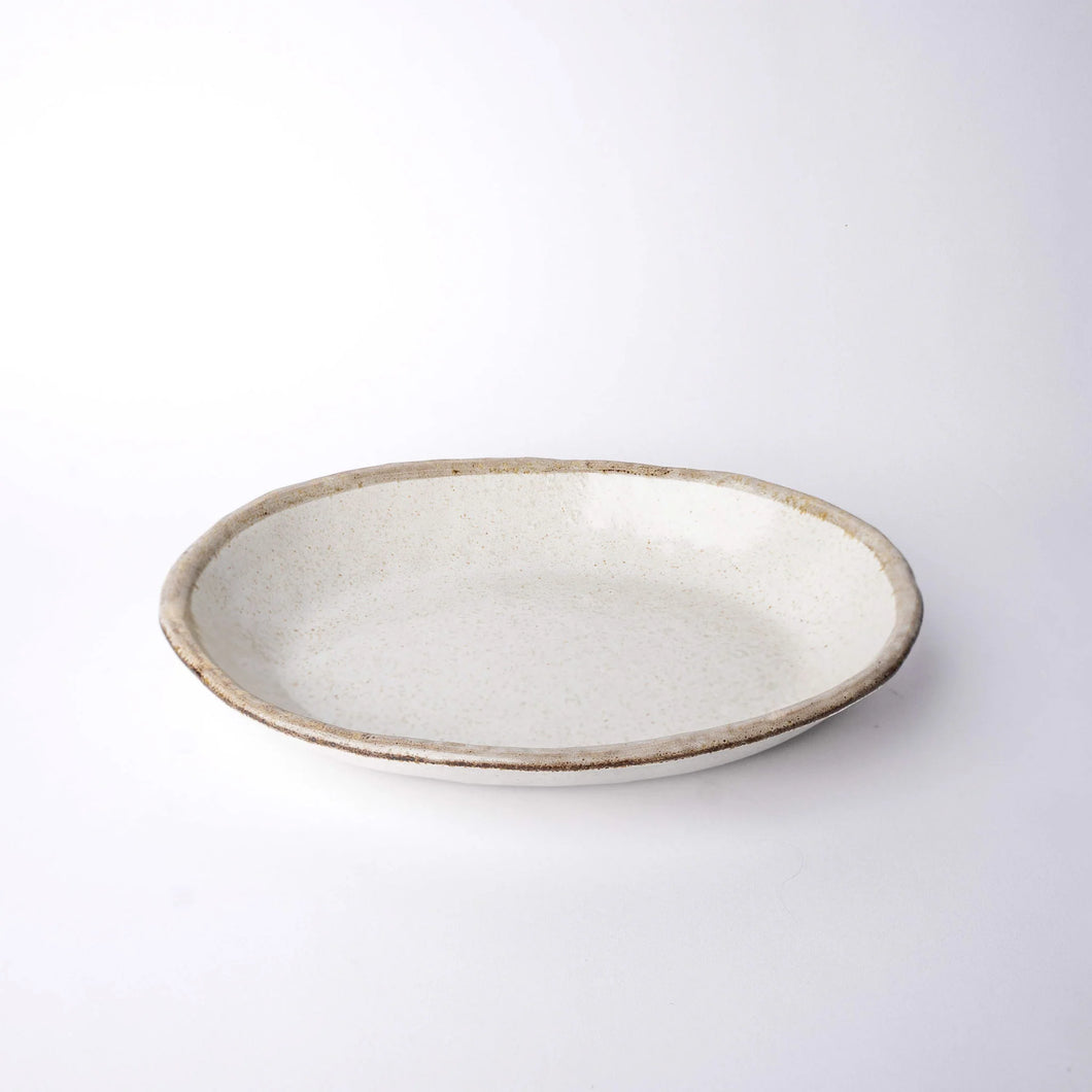 Oval Platter 29 cm | Flax Glaze