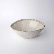 Load image into Gallery viewer, Organic Oval Serving Bowl 24cm | Flax Glaze
