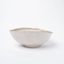 Load image into Gallery viewer, Organic Oval Serving Bowl 24cm | Flax Glaze
