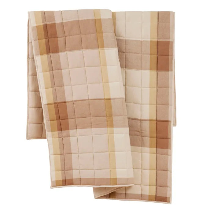 Vivian Cotton Quilted Throw