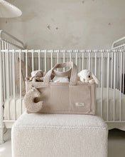 Load image into Gallery viewer, Nappy Caddy Organiser - Cord | Taupe
