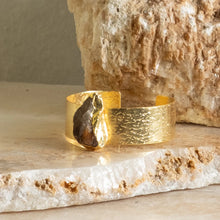 Load image into Gallery viewer, Amipa Stone Cuff Bracelet
