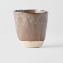 Load image into Gallery viewer, Lopsided Tea Mug Large | Kinoko Mushroom Grey Glaze
